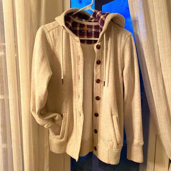 Carhartt Jackets & Blazers - CARHARTT BUTTON-UP HOODY